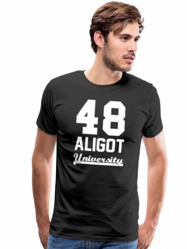 Tee shirt homme aligot university
